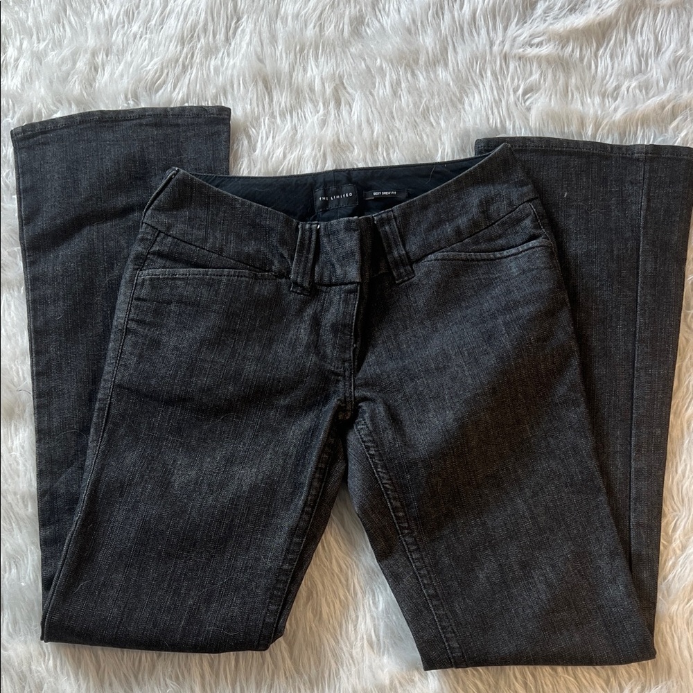 THE LIMITED SEXY DREW DIR Women's Straight-Leg DENIM TROUSERS